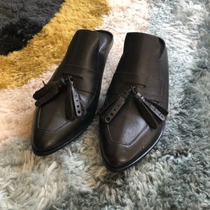 Black Matisse Mules size 8